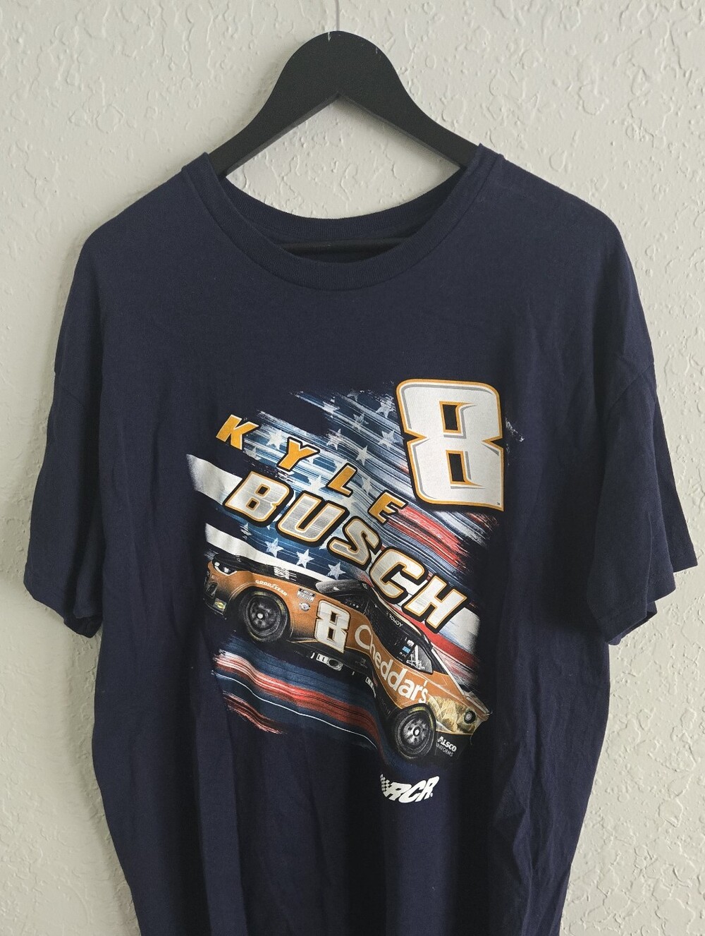 Kyle Busch RCR #8 Cheddar's Nascar Race Car Shirt